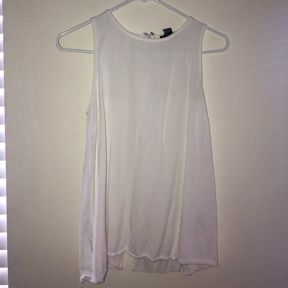 Forever 21 White Tank Blouse